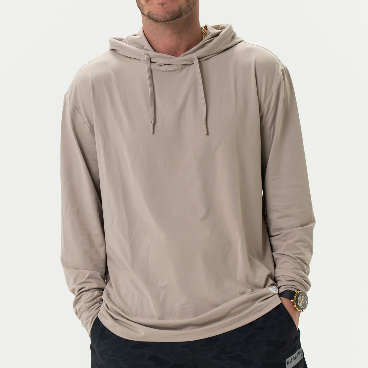 Performance Hoodie-Sandstone