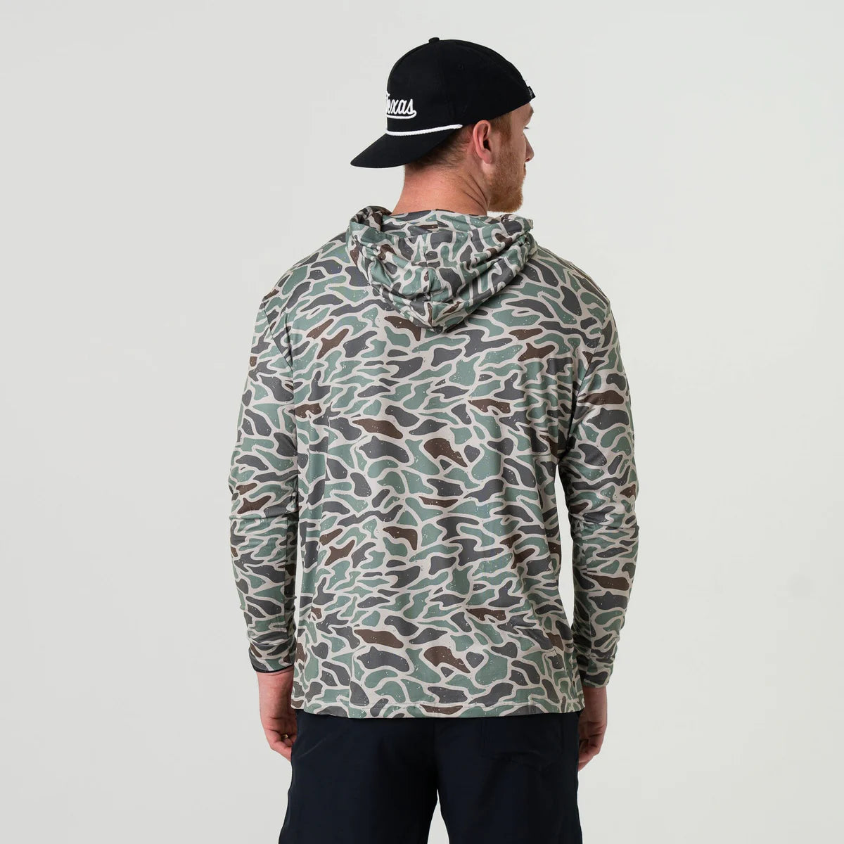 Performance Hoodie-Retro Duck Camo