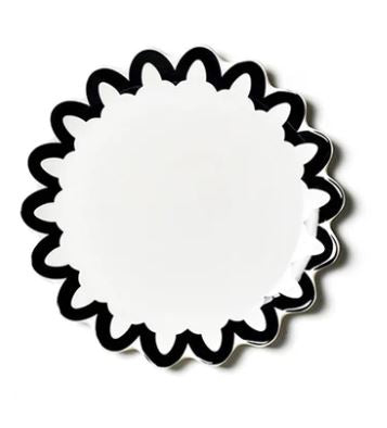Coton Colors Large Swirl Plate Stand - Black