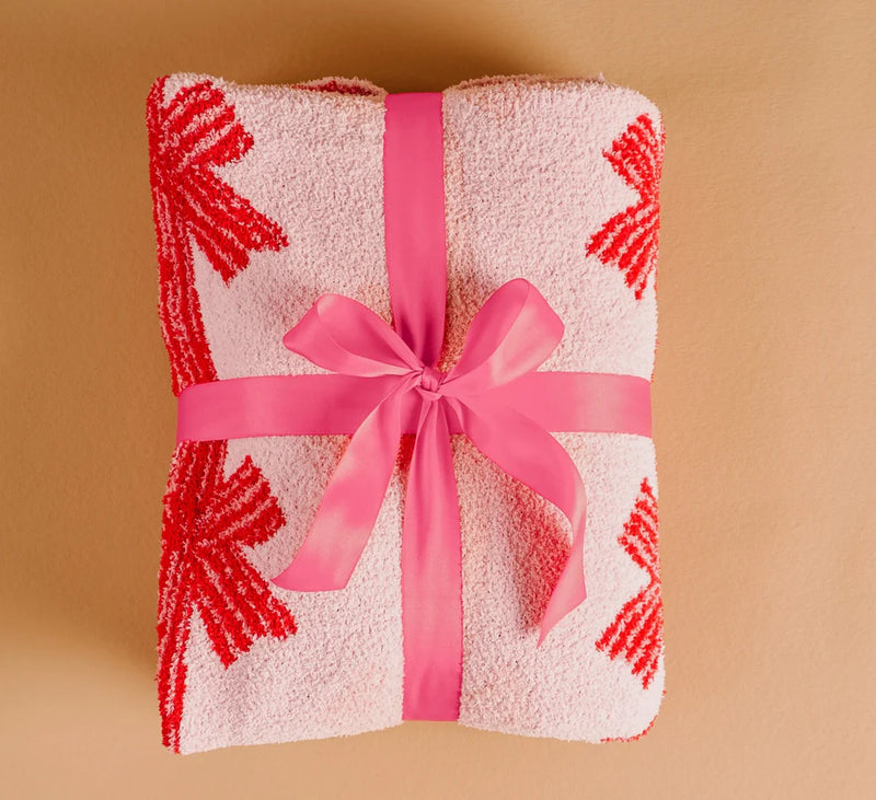 Cozy Dreams Luxe Blanket-Ribbons And Bows