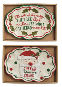 Christmas Holly Sentiment Tray