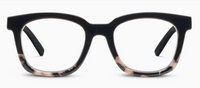 To The Max Reading Glasses- Black/ Black Marble