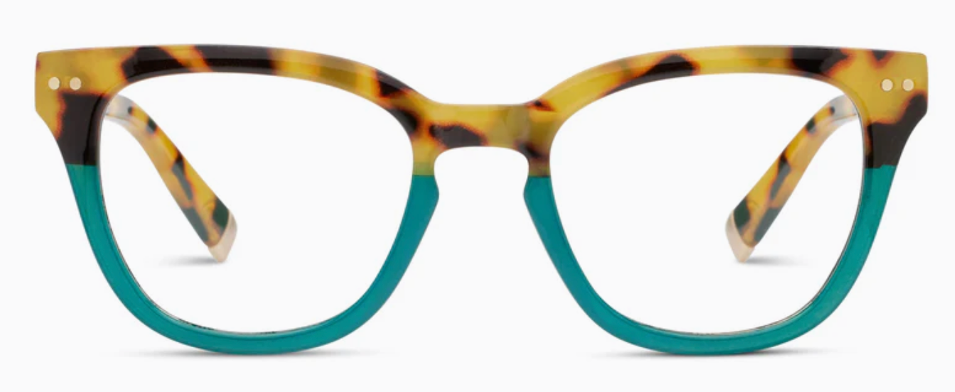 Faye Tokyo Tortoise/ Teal Peepers