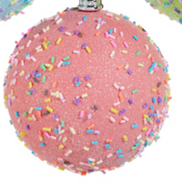 4" Sprinkled Ball Ornaments