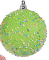 4" Sprinkled Ball Ornaments
