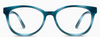 Virginia (Blue Light) Reading Glasses +0- Teal