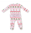 Two Way Zipper Footie-Sugar Plum Fairy-Nutcracker Fair Isle