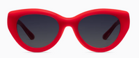 Sunday Scaries Polarized Sunglasses- Red