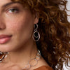 Simone 3-In-1 Earrings-Silver