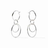 Simone 3-In-1 Earrings-Silver