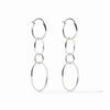 Simone 3-In-1 Earrings-Silver