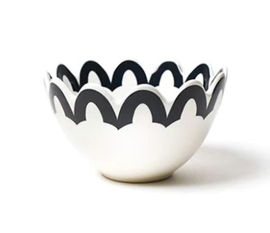 Coton Colors Large Swirl Plate Stand - Black