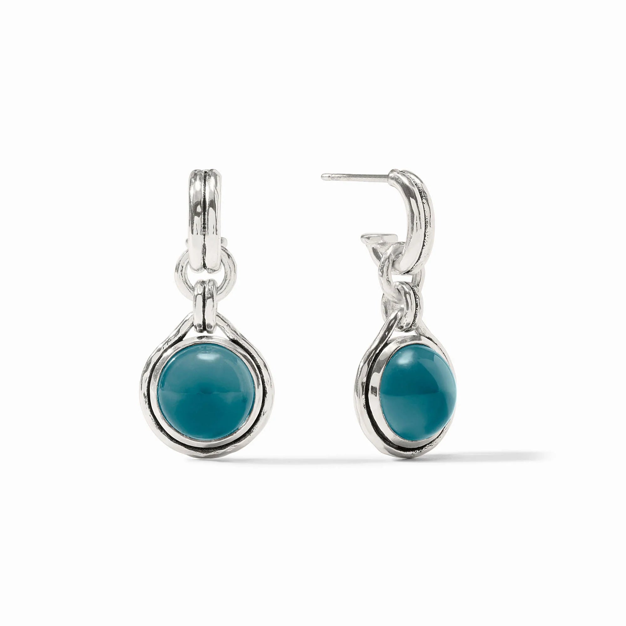 Solara Hoop & Charm Earrings