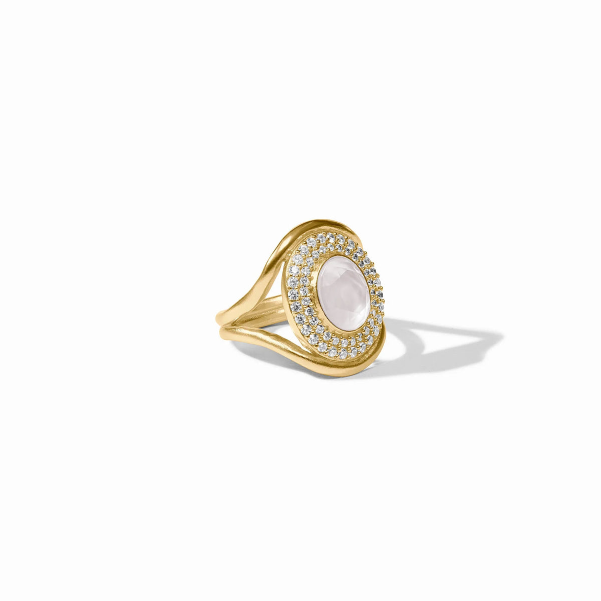 Stardust Statement Ring-Clear Crystal Size 9