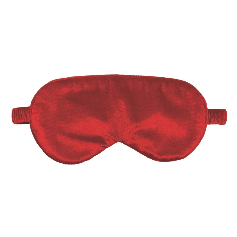 Velvet Eye Mask-Red