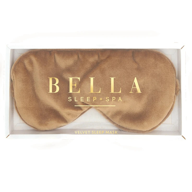 Velvet Eye Mask-Flax