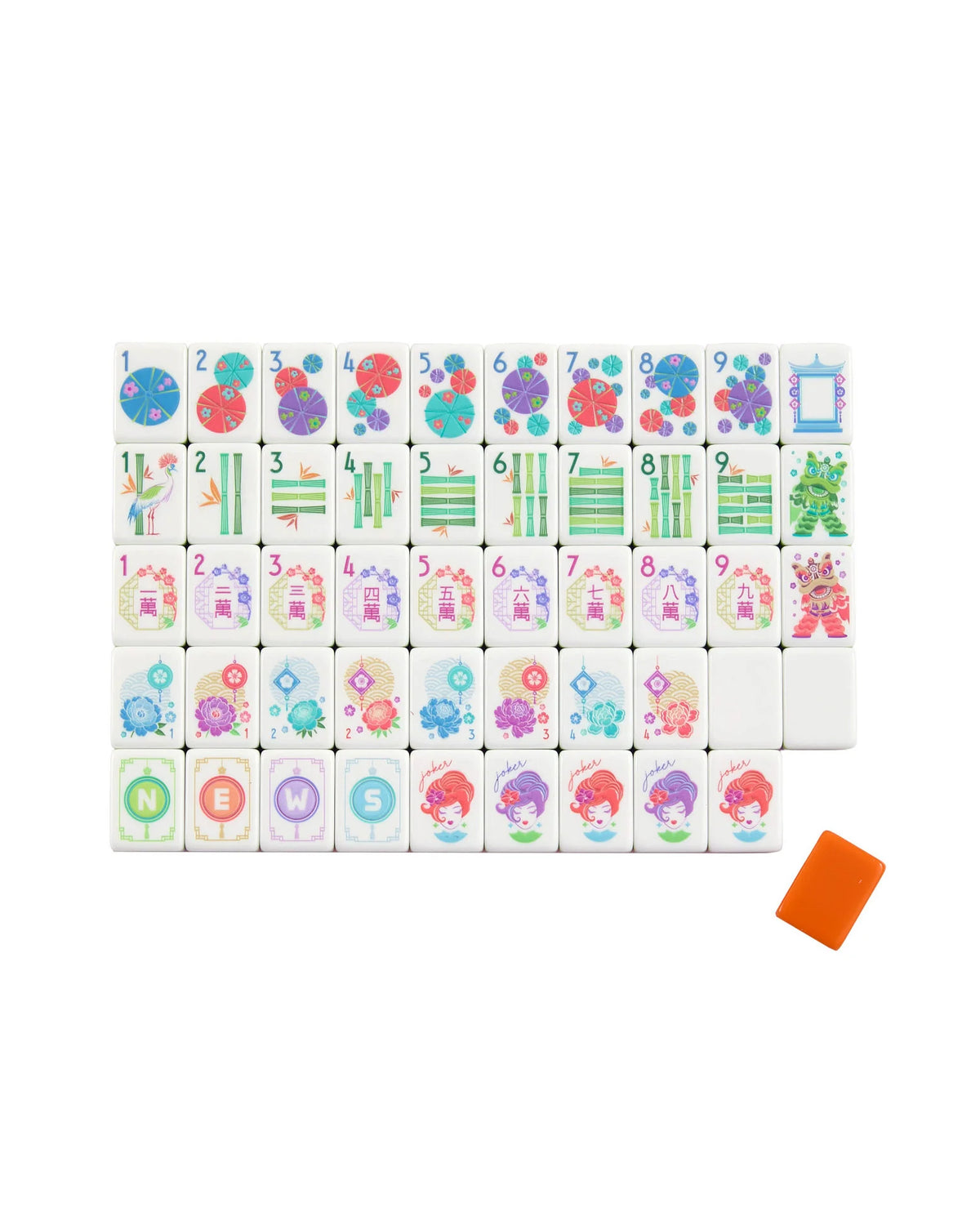 Oh My Mahjong Tile Set - Papya Spritz