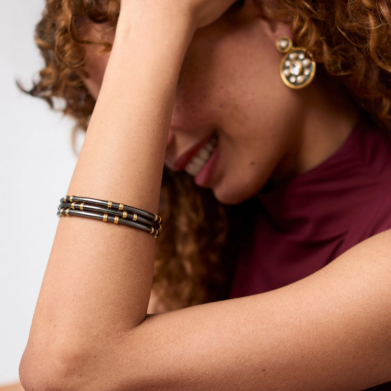 Tribeca Stacking Bangle-Mixed Metal