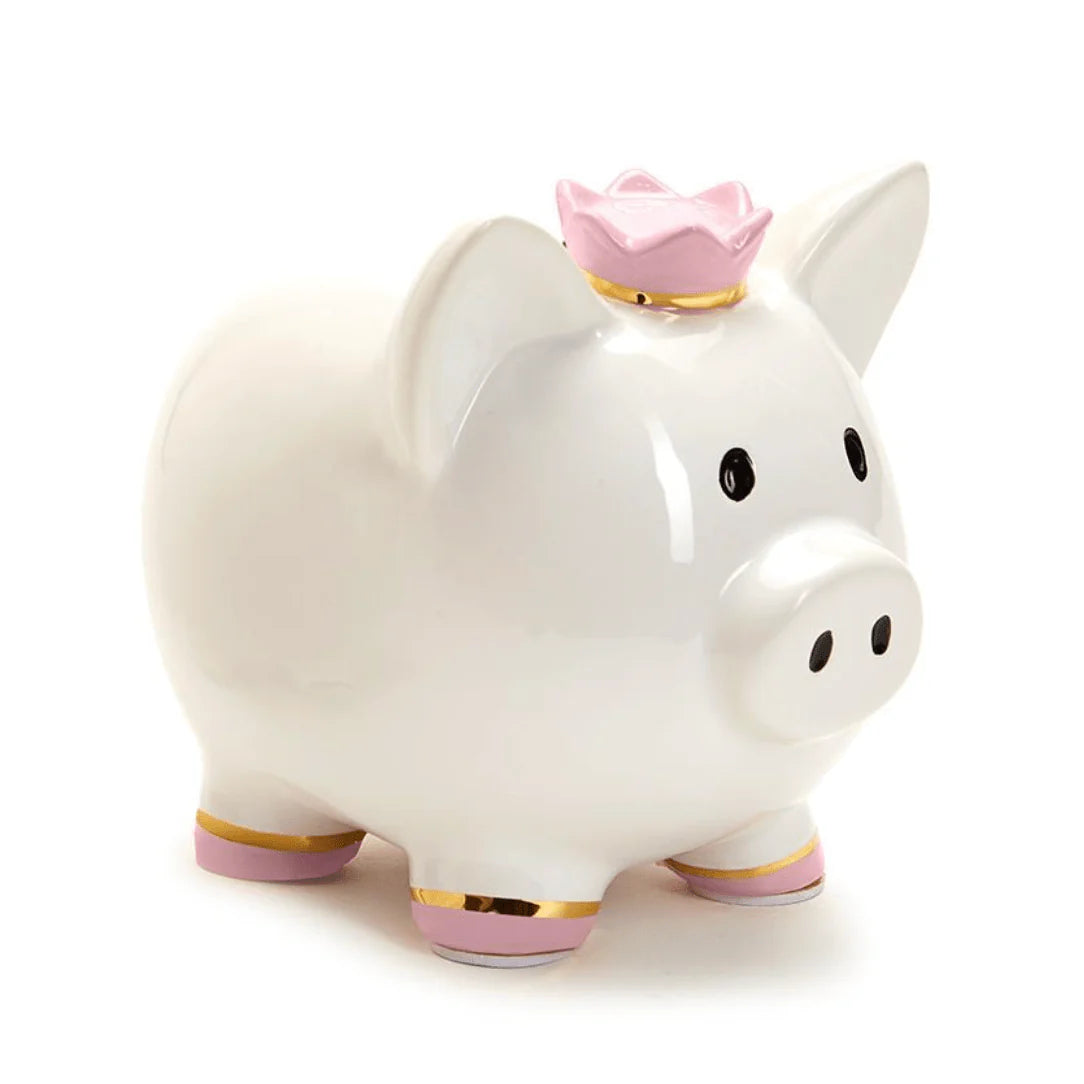 Piggy Bank With Crown