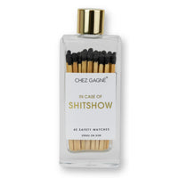 Chez Gagne- Matches in Glass Bottle