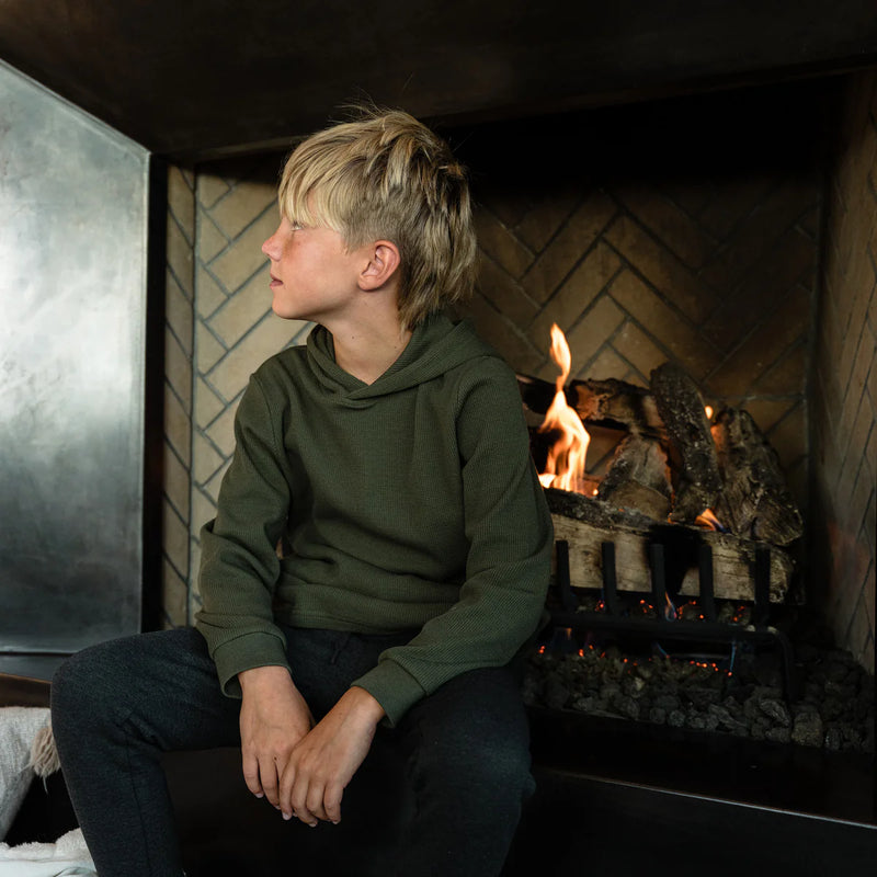 Youth Thermal Hoodie-Mallard