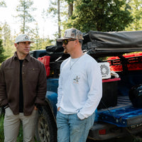 Longsleeve Pintail Triangle Duck - Ash Grey