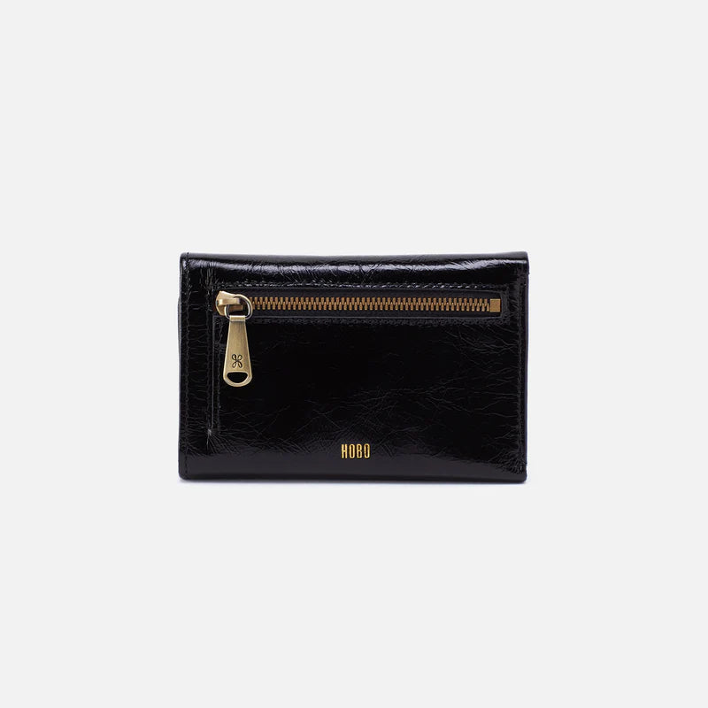 Jill Trifold Wallet -Black