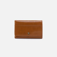 Jill Trifold Wallet -Truffle