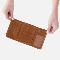 Jill Trifold Wallet -Truffle