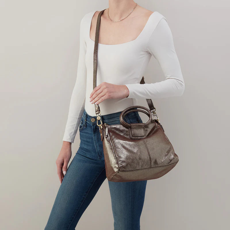 Hobo Shelia Medium Satchel- Coffee Galaxy