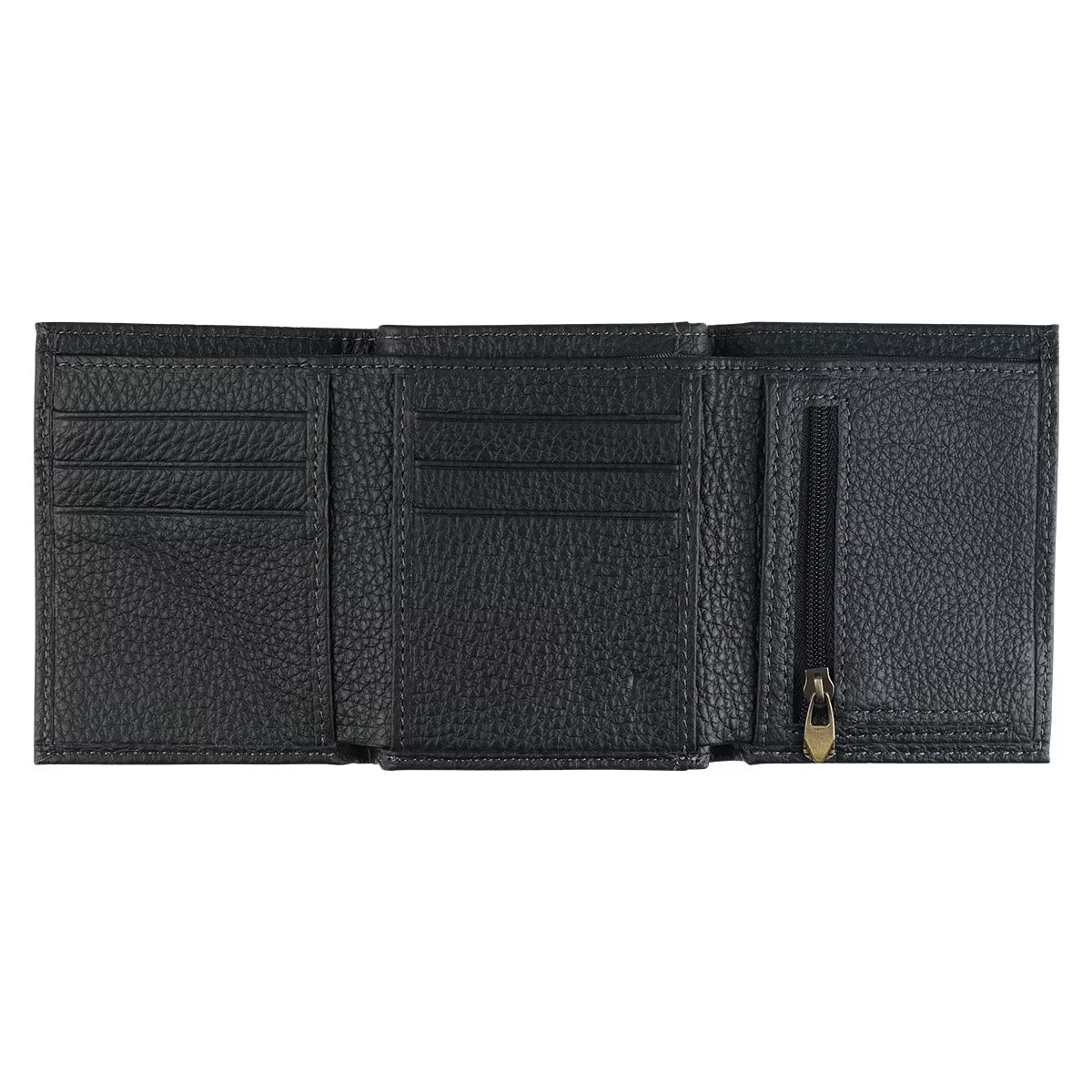 Walk By Faith Black Genuine Leather Wallet 2 Corinthians 5:7