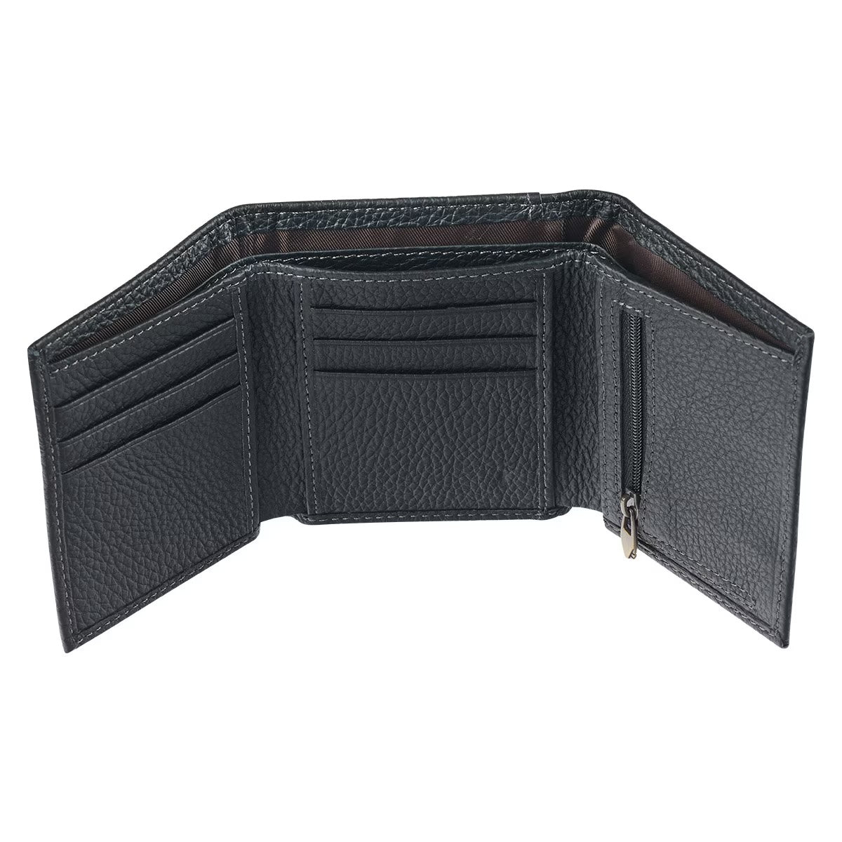 Walk By Faith Black Genuine Leather Wallet 2 Corinthians 5:7
