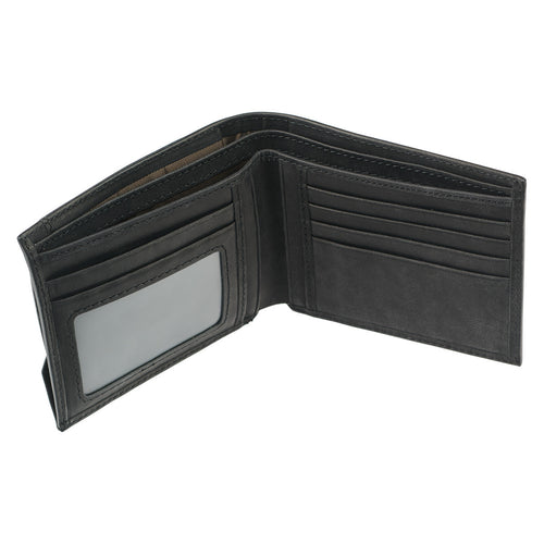 Silver Cross Black Genuine Leather Wallet
