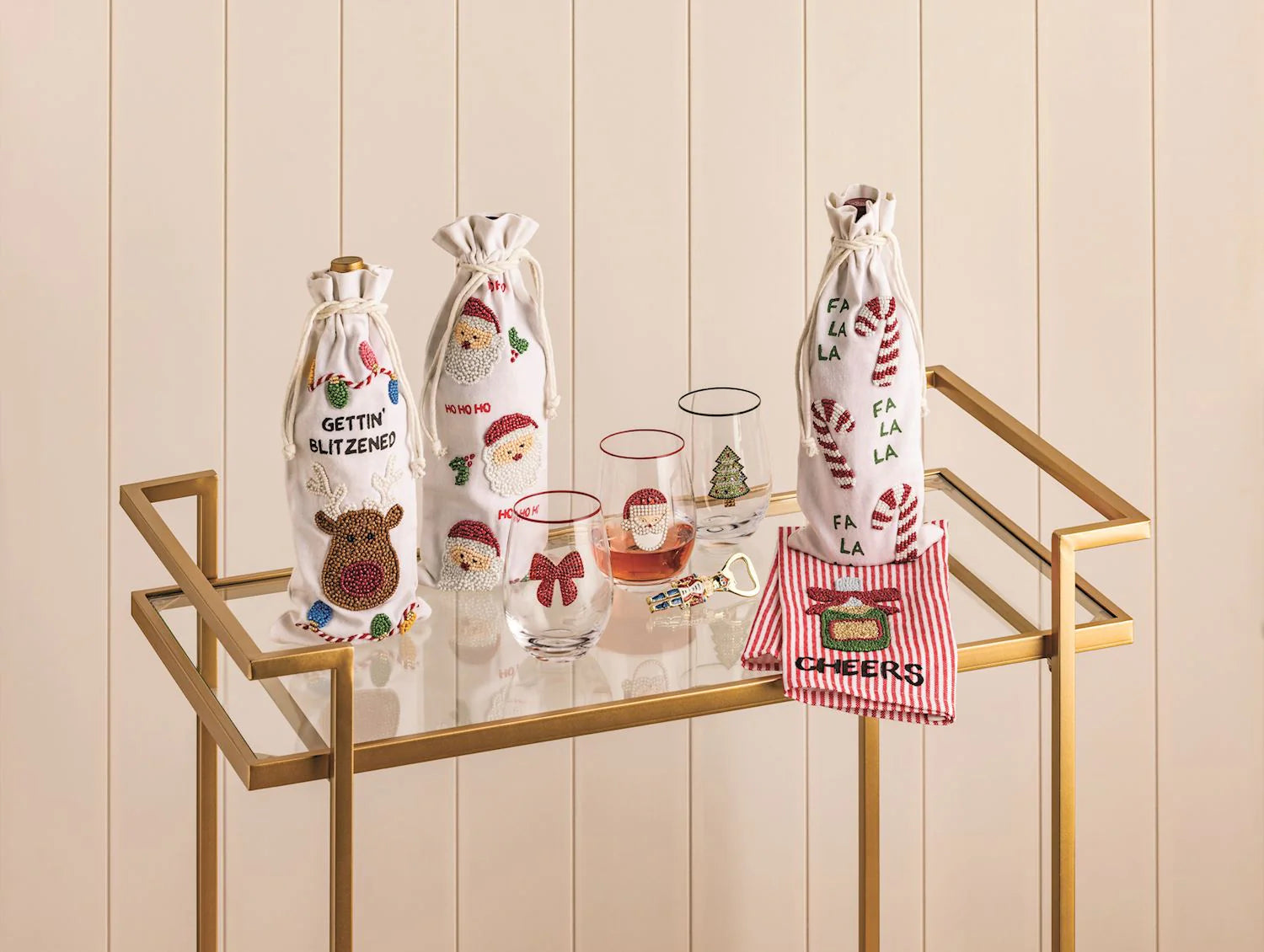 Beaded Wine Bags - Thumbnail 3