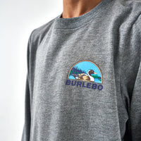 Youth Long Sleeve Tee - Field Companion - Dark Heather Grey