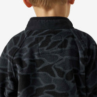Youth Micro Fleece-Black Camo