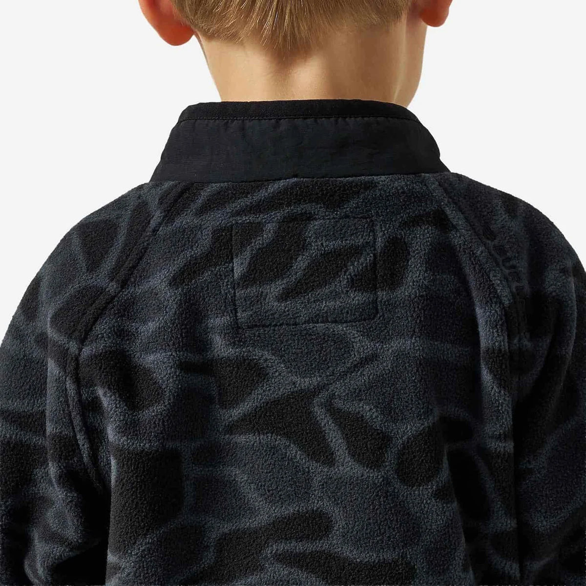 Youth Micro Fleece-Black Camo