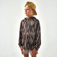 Youth Performance Hoodie-Midland Camo
