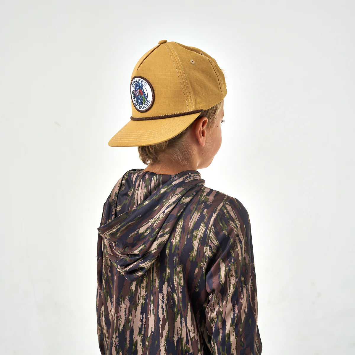 Youth Performance Hoodie-Midland Camo