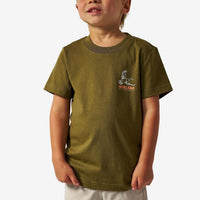 Youth Short Sleeve Tee - Duck Wild - Hunter Green