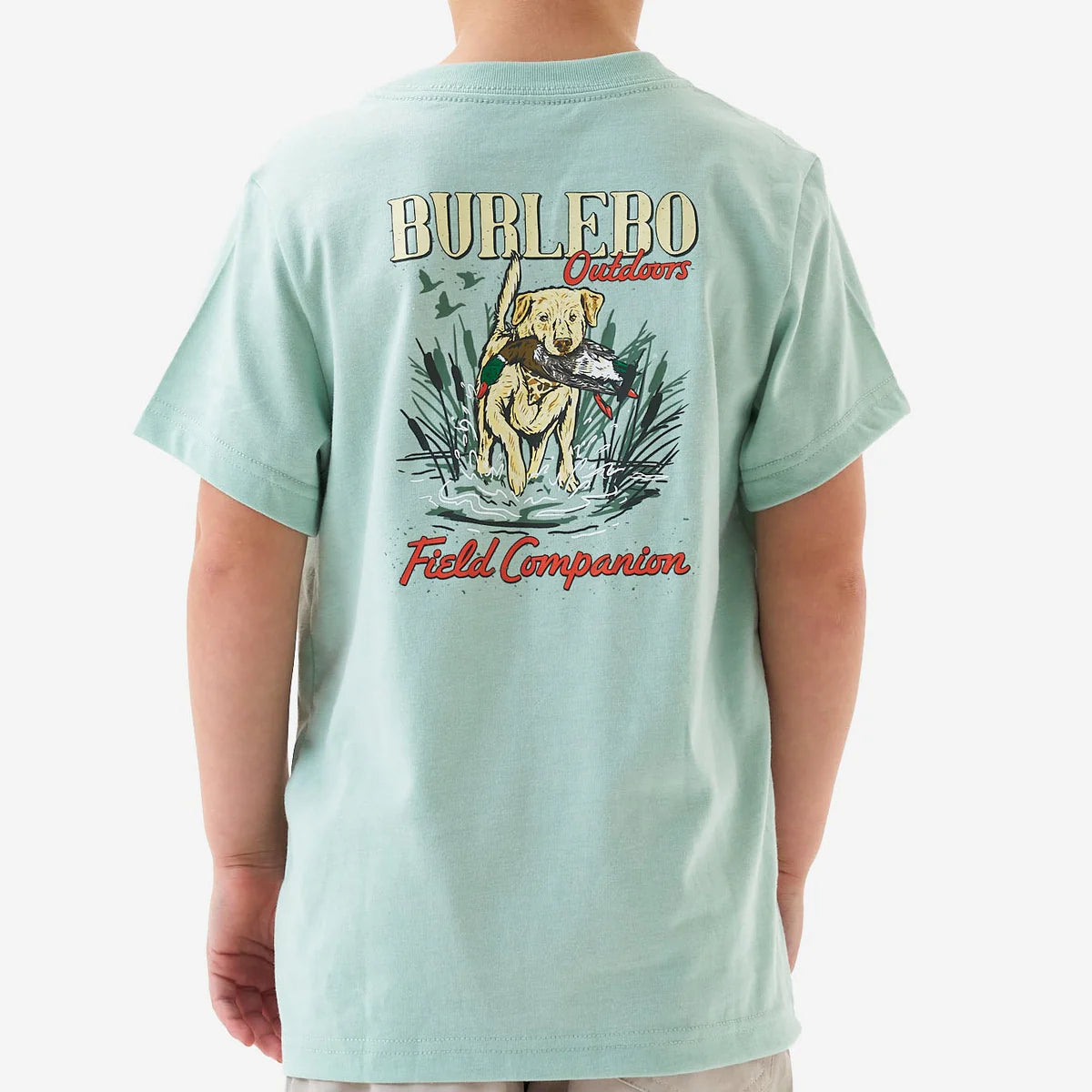 Youth Short Sleeve Tee - Field Companion - Sage