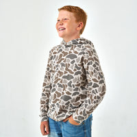 Youth - Thermal Hoodie - Classic Deer Camo