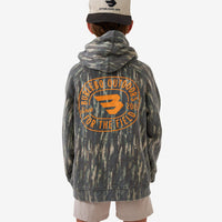 Youth Vintage Washed Graphic Hoodie - Field Badge