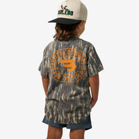 Youth Vintage Washed Graphic Tee - Field Badge