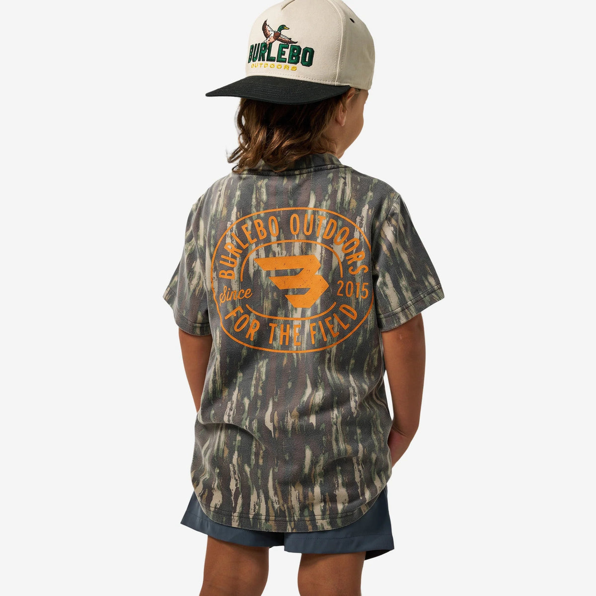 Youth Vintage Washed Graphic Tee - Field Badge