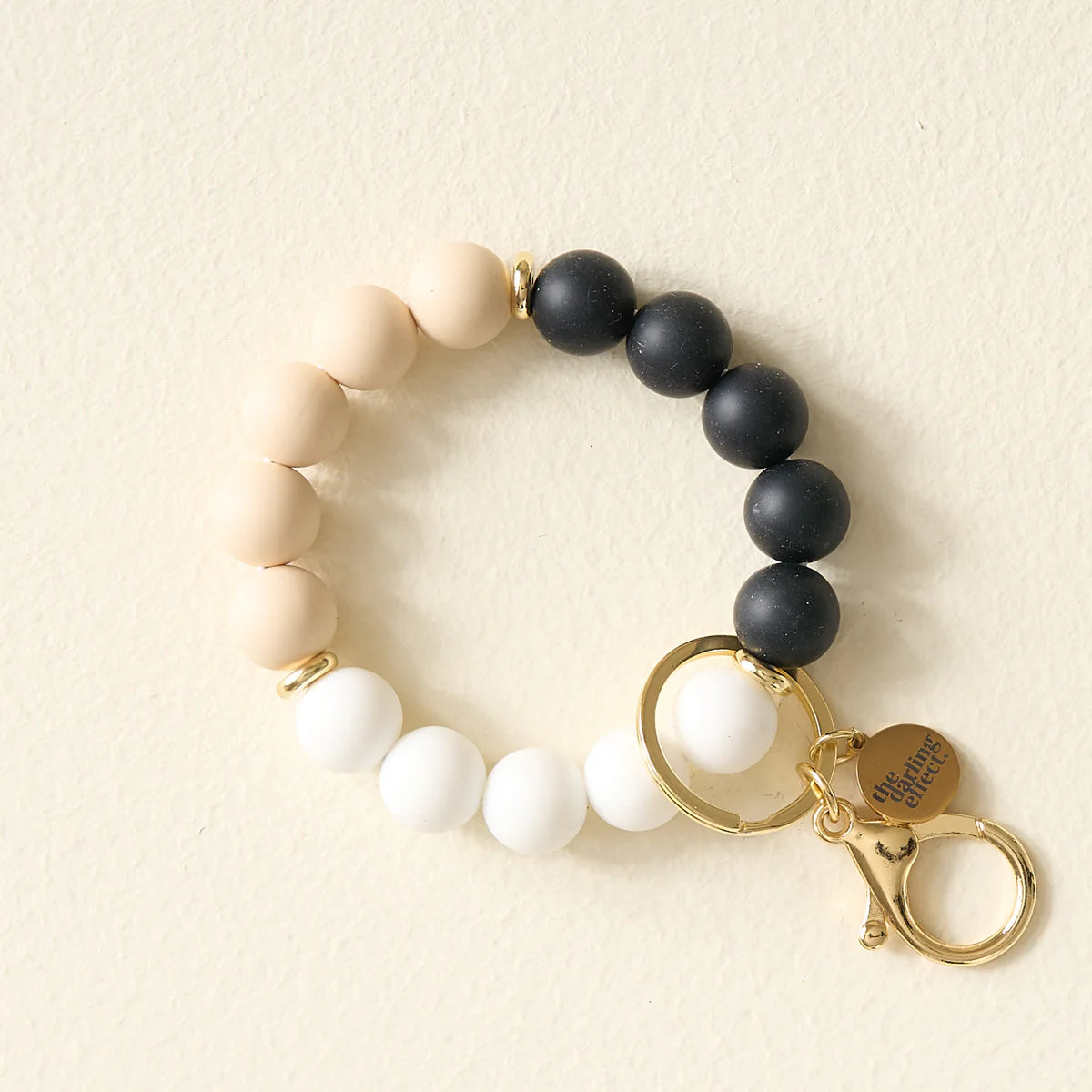 Beaded Hands-Free Keychain Wristlet