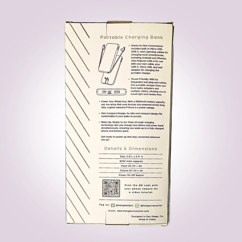 Portable Phone Charging Bank-Dogs