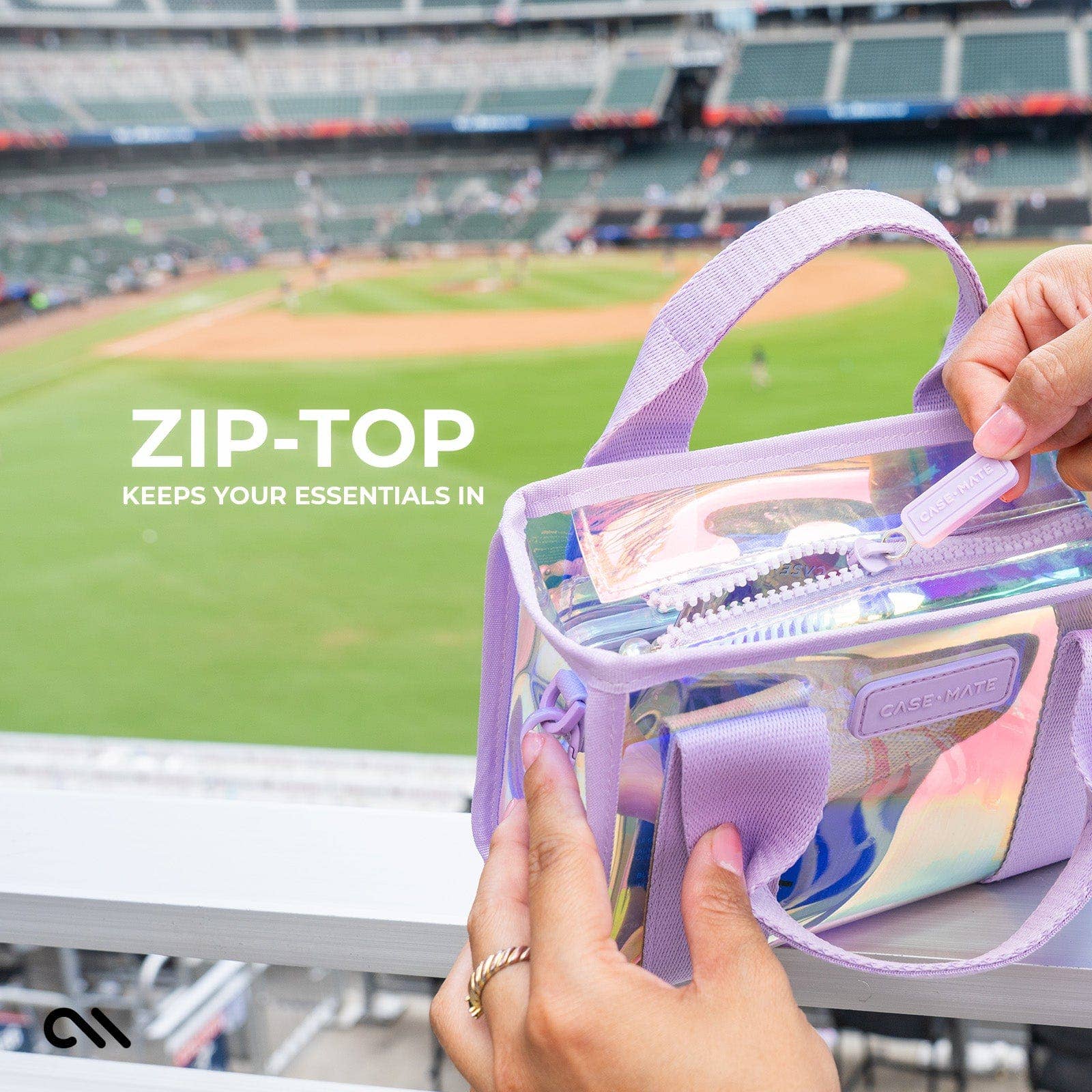 Jelly Stadium Bag: Iridescent