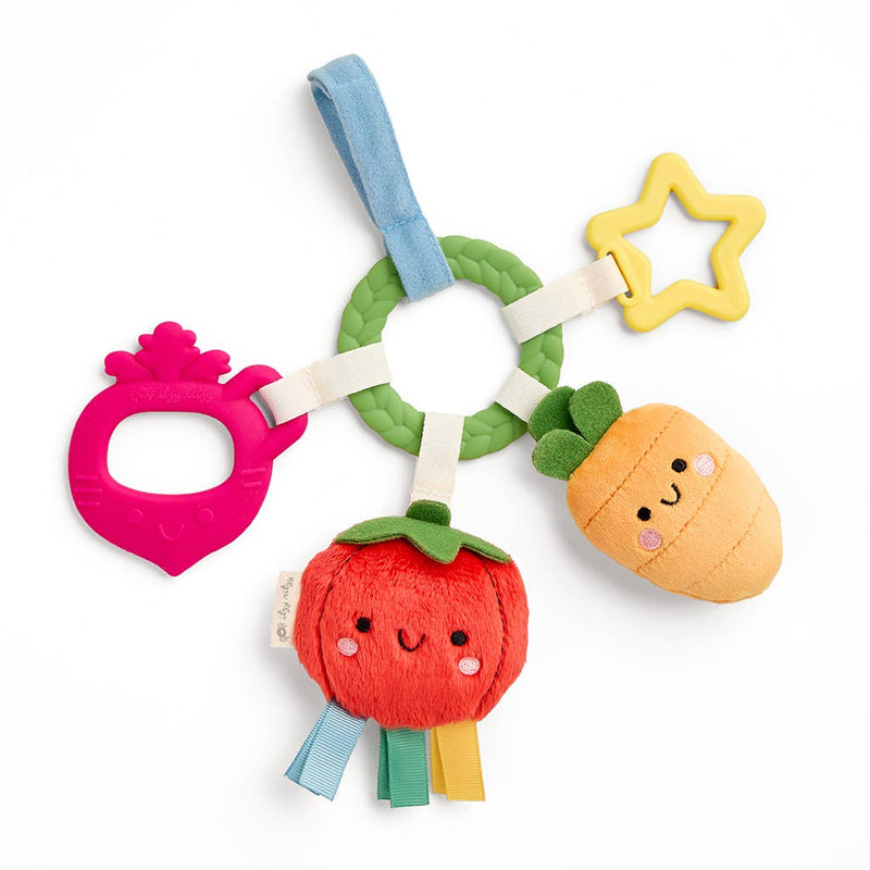Bitzy Busy Ring Teething Activity Toy Farm
