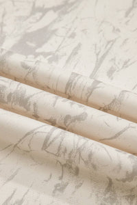 Camo Mock Neck Baggy Sweatshirt